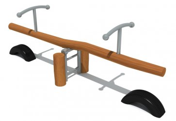  米兰·(milan)·运动游乐木质双人儿童跷