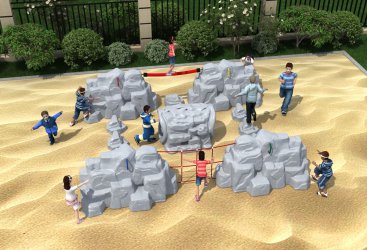 米兰·(milan)·运动儿童攀爬墙攀岩石钻