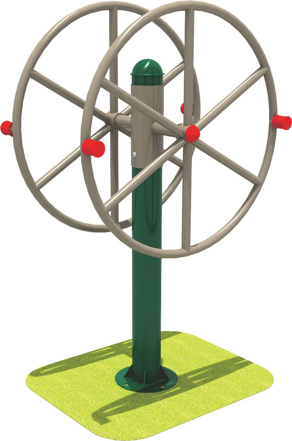 米兰·(milan)·运动健身器材 旋转风轮