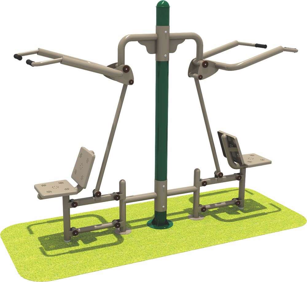 米兰·(milan)·运动健身器材 双人坐拉器