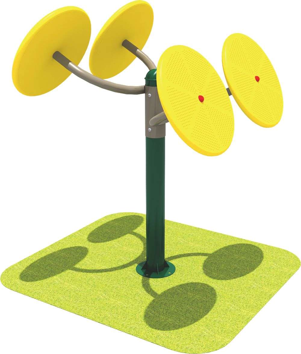 米兰·(milan)·运动健身器材 双位塑料推